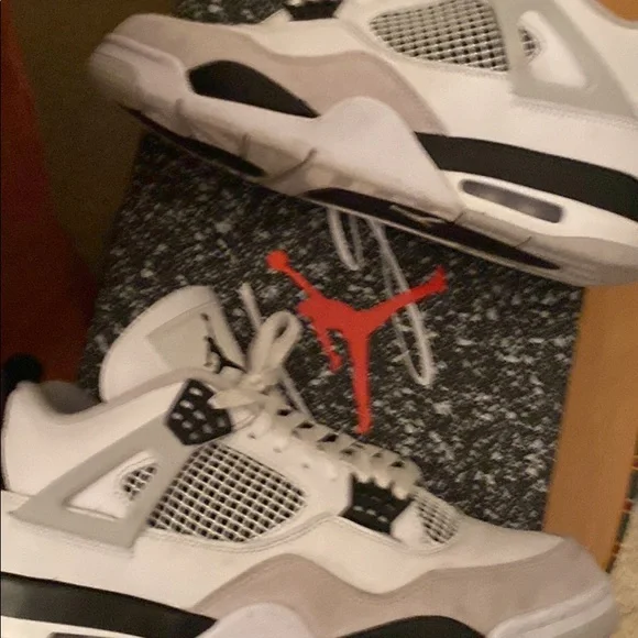 Jordan | Shoes | Barely Worn Air Jordan 4 Retros Military  display picture 2